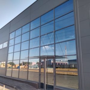 Навесной алюминиевый витраж GFV8586